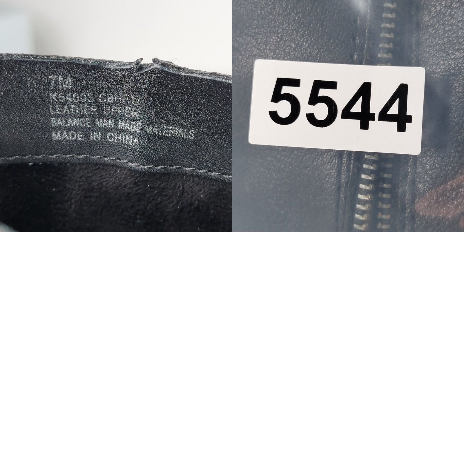 Vintage VINTAGE Women’s 7M Kork-Ease Zip On Ankle Boot Mayten Black Leather K54003 Size US 7 / IT 37 - 10 Thumbnail