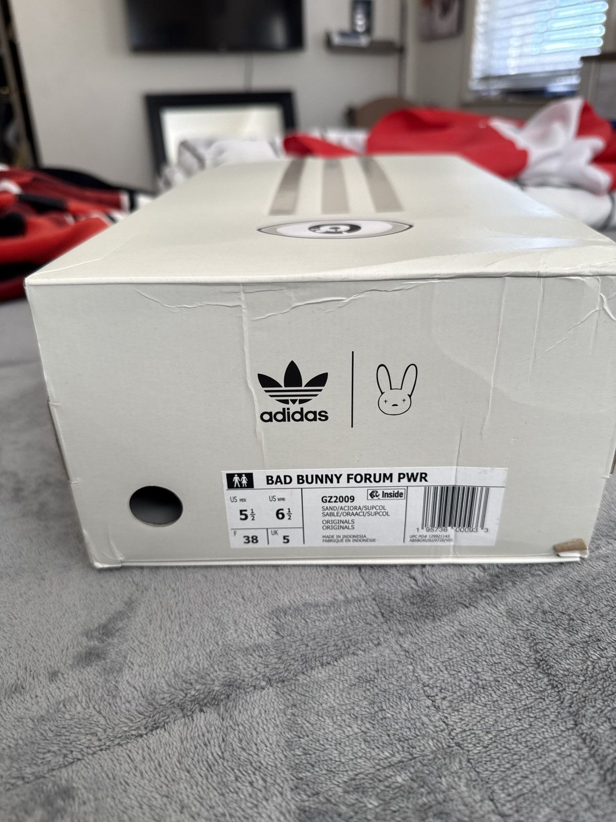 Adidas Bad Bunny Forum PWR Size US 6.5 / IT 36.5 - 6 Thumbnail