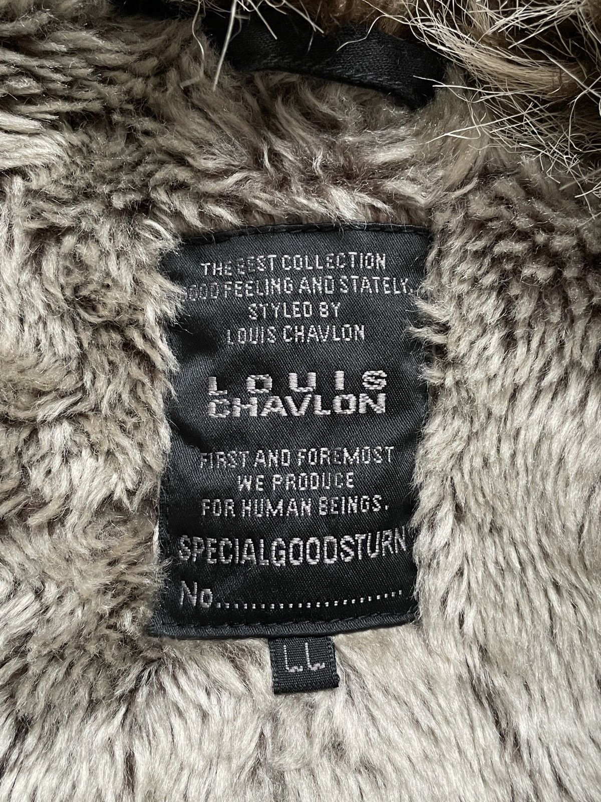 Japanese Brand Vintage Japanese Brand Louis Chavlon Fur Jacket 1990s Size US XL / EU 56 / 4 - 10 Thumbnail