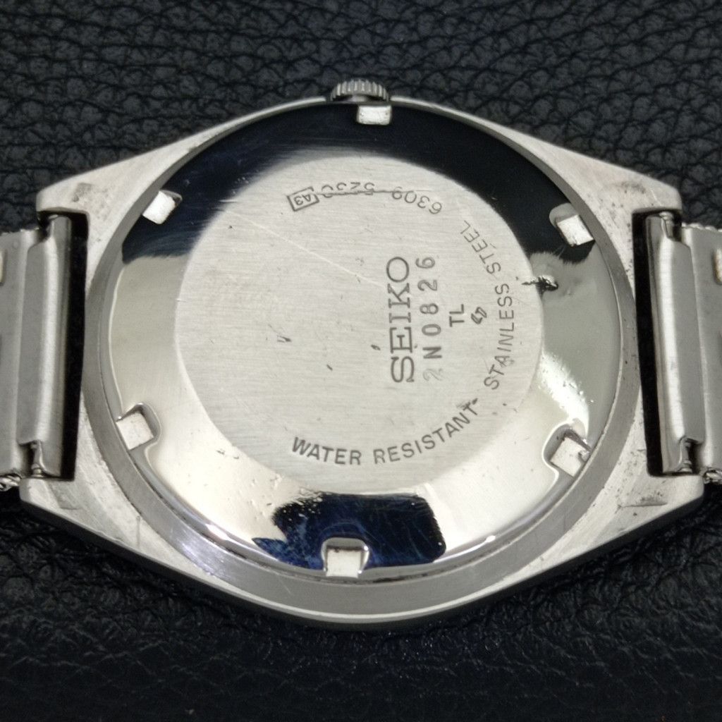 Seiko JAPAN VINTAGE SEIKO AUTOMATIC 6309A MENS WATCH a700408-1 Size 38 - 8 Thumbnail