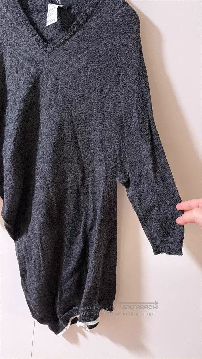 Yohji Yamamoto Yohji Yamamoto size 3 100% Wool sweater Size L / US 10 / IT 46 - 4 Thumbnail