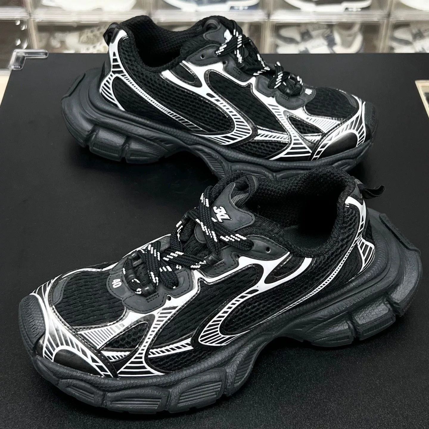 Balenciaga Balenciaga Silver Designer Casual Size US XXL / EU 58 / 5 - 1 Thumbnail
