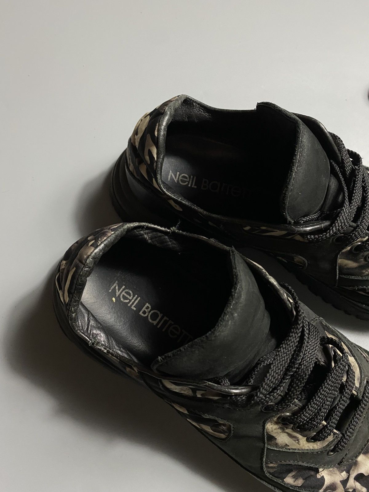 Neil Barrett Neil Barrett avant garde shoes leather Size US 7 / EU 40 - 9 Thumbnail