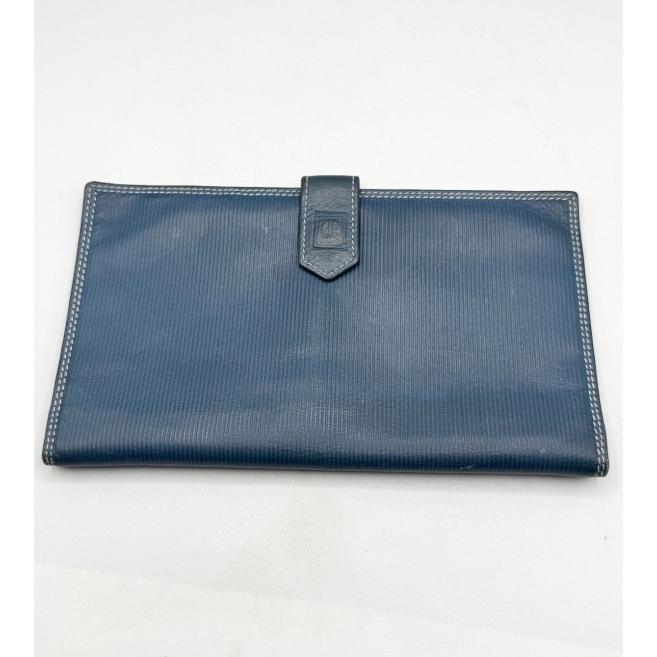 Vintage Vintage Donna Elena Leather blue wallet Size ONE SIZE - 1 Thumbnail
