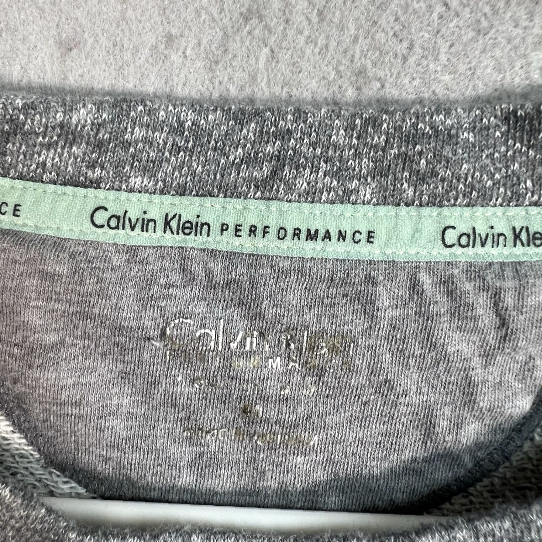 Calvin Klein Calvin Klein Performance Sweatshirt Sleeveless Medium Gray Womens Size M / US 6-8 / IT 42-44 - 5 Thumbnail