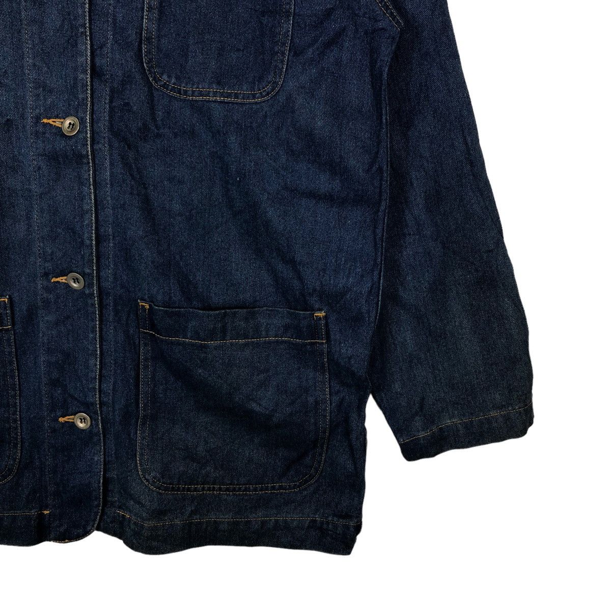 Japanese Brand 🔥Chore Work Denim Jacket Lovelivelife Issey Miyake Design Size US XL / EU 56 / 4 - 5 Thumbnail