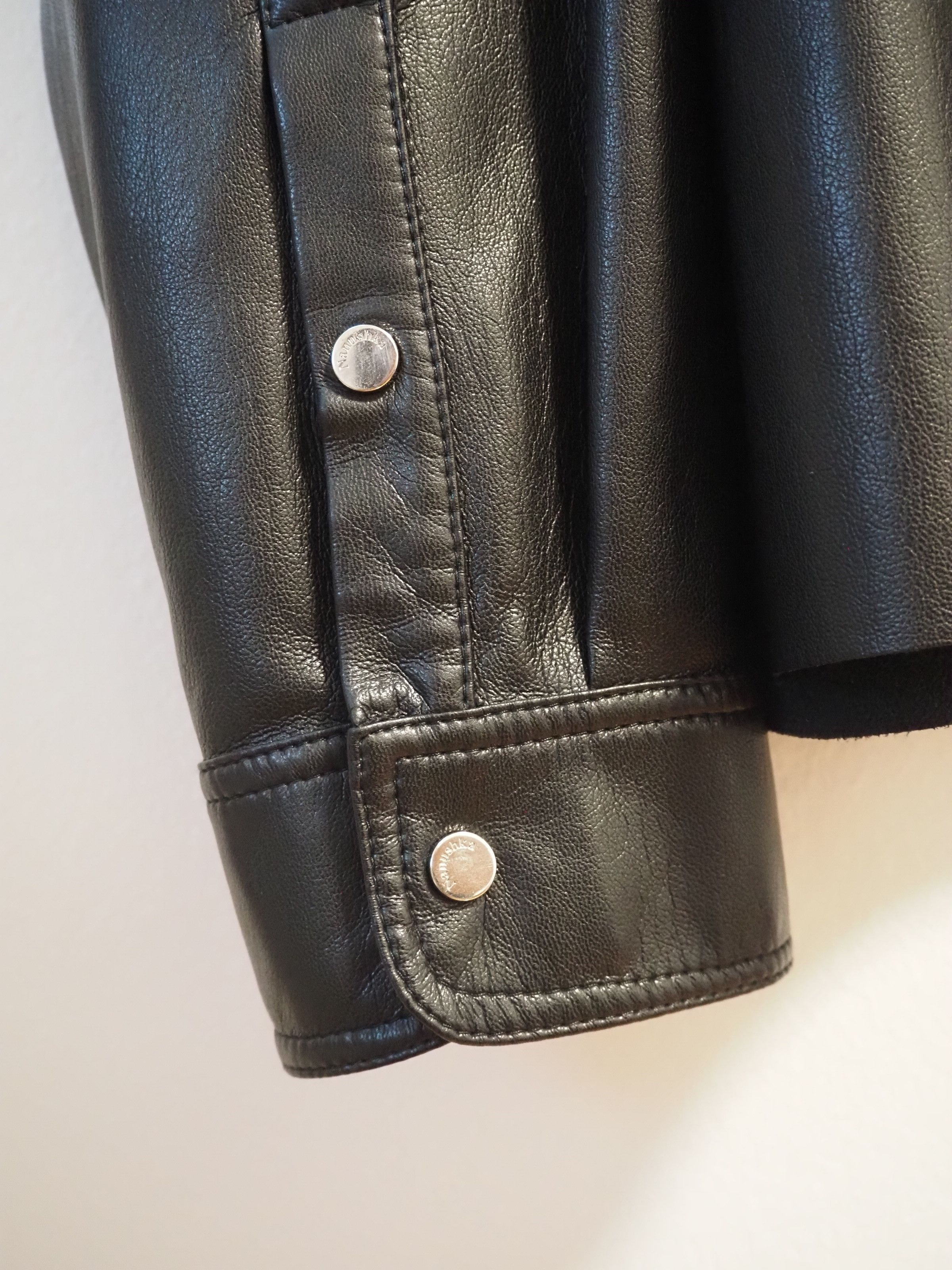 Nanushka Nanushka Vegan Leather Shirt Size US M / EU 48-50 / 2 - 4 Thumbnail