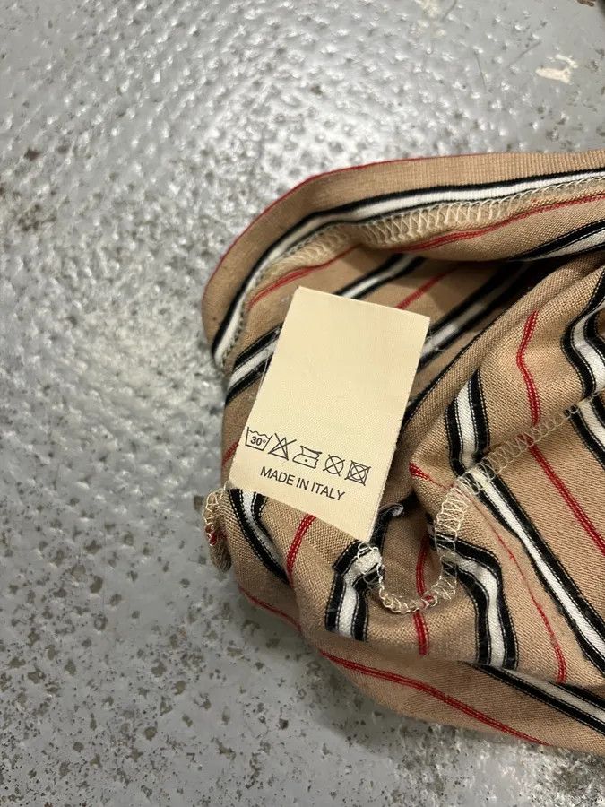 Dolce & Gabbana 2000s Dolce & Gabbana Striped Beige Sweater Size US L / EU 52-54 / 3 - 9 Thumbnail
