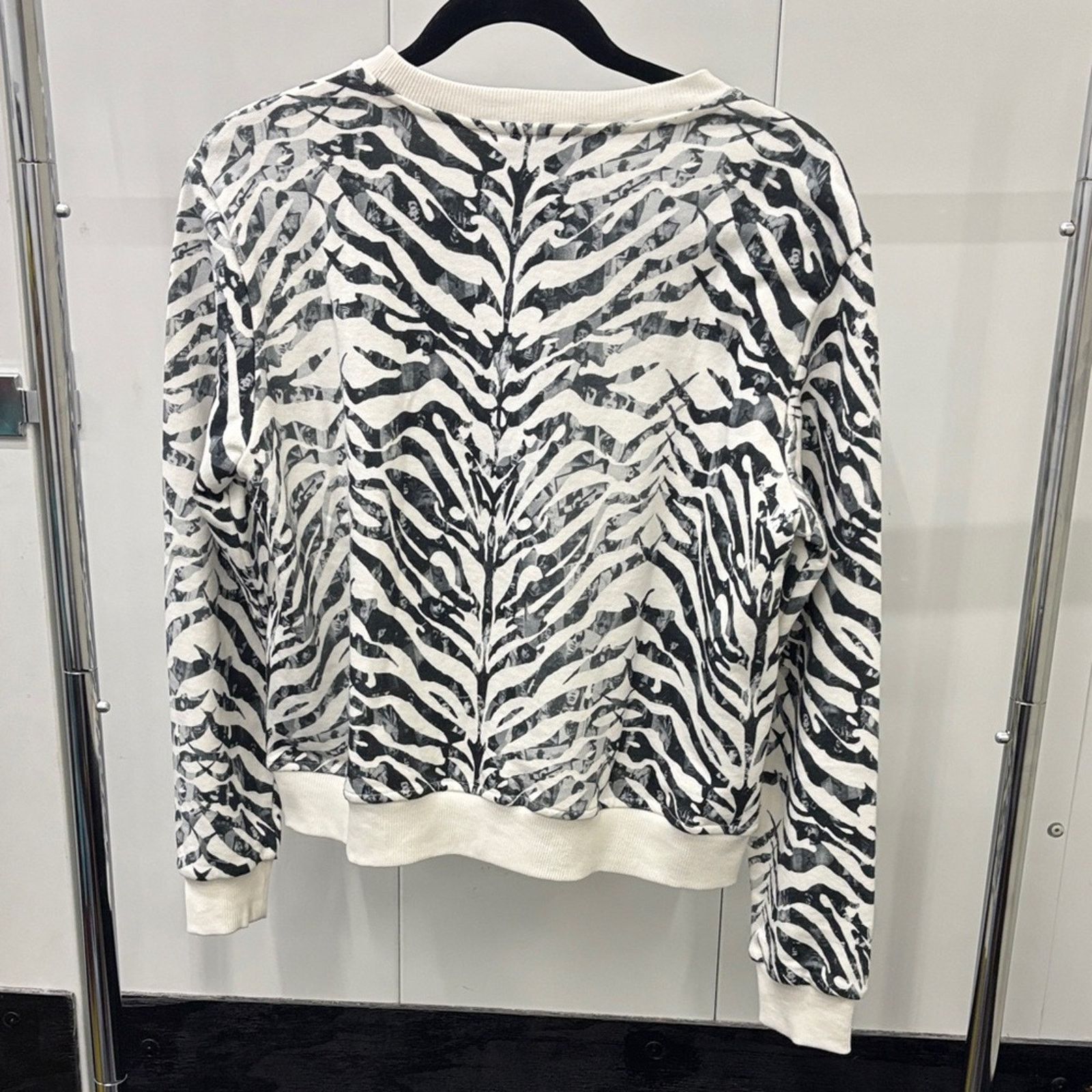 John Richmond NWT John Richmond Zebra Print Sweater - Black, White Size S Size S / US 4 / IT 40 - 10 Thumbnail