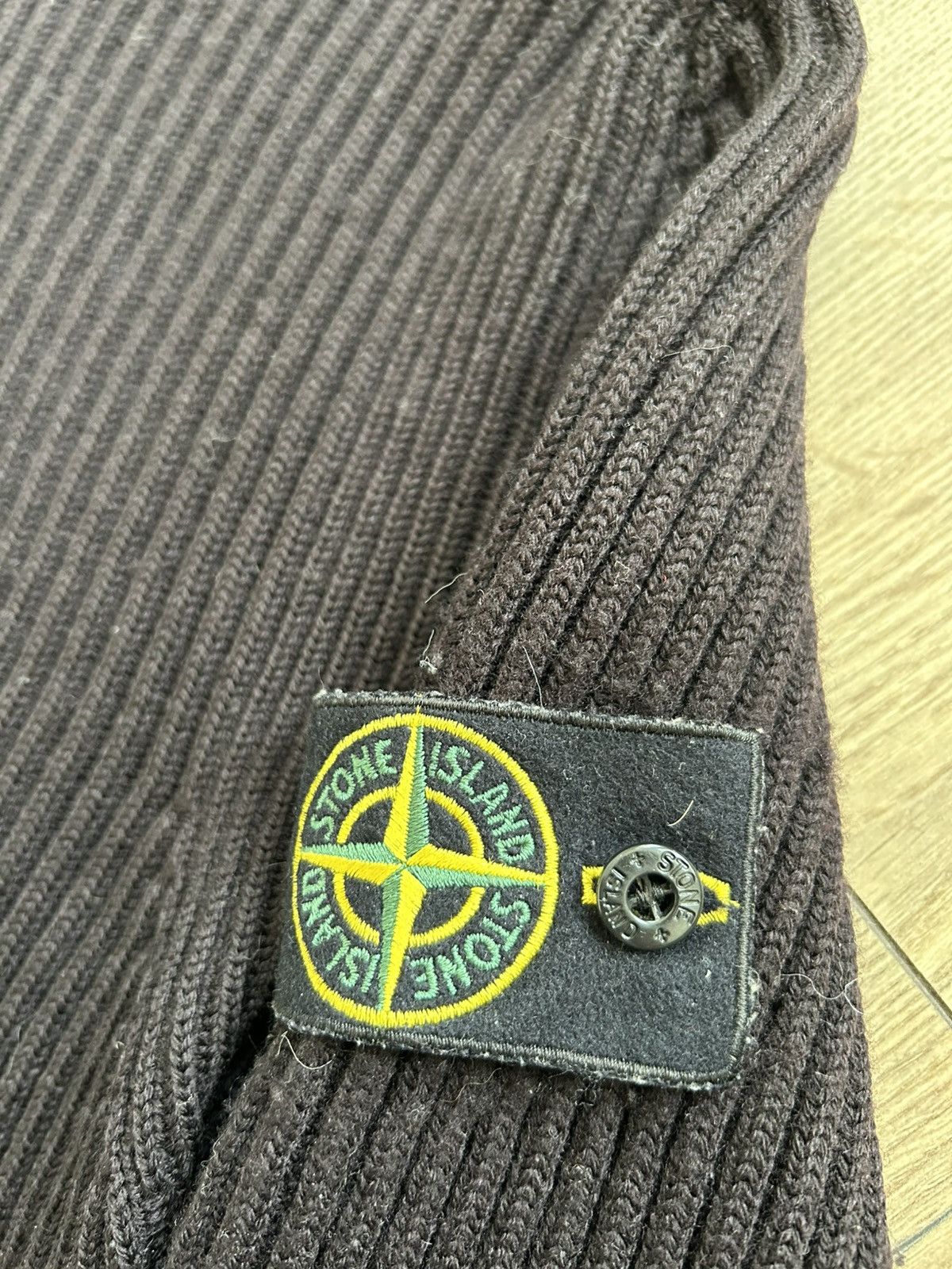 Stone Island stone island vintage sweater a/w 2002 Size US L / EU 52-54 / 3 - 9 Thumbnail