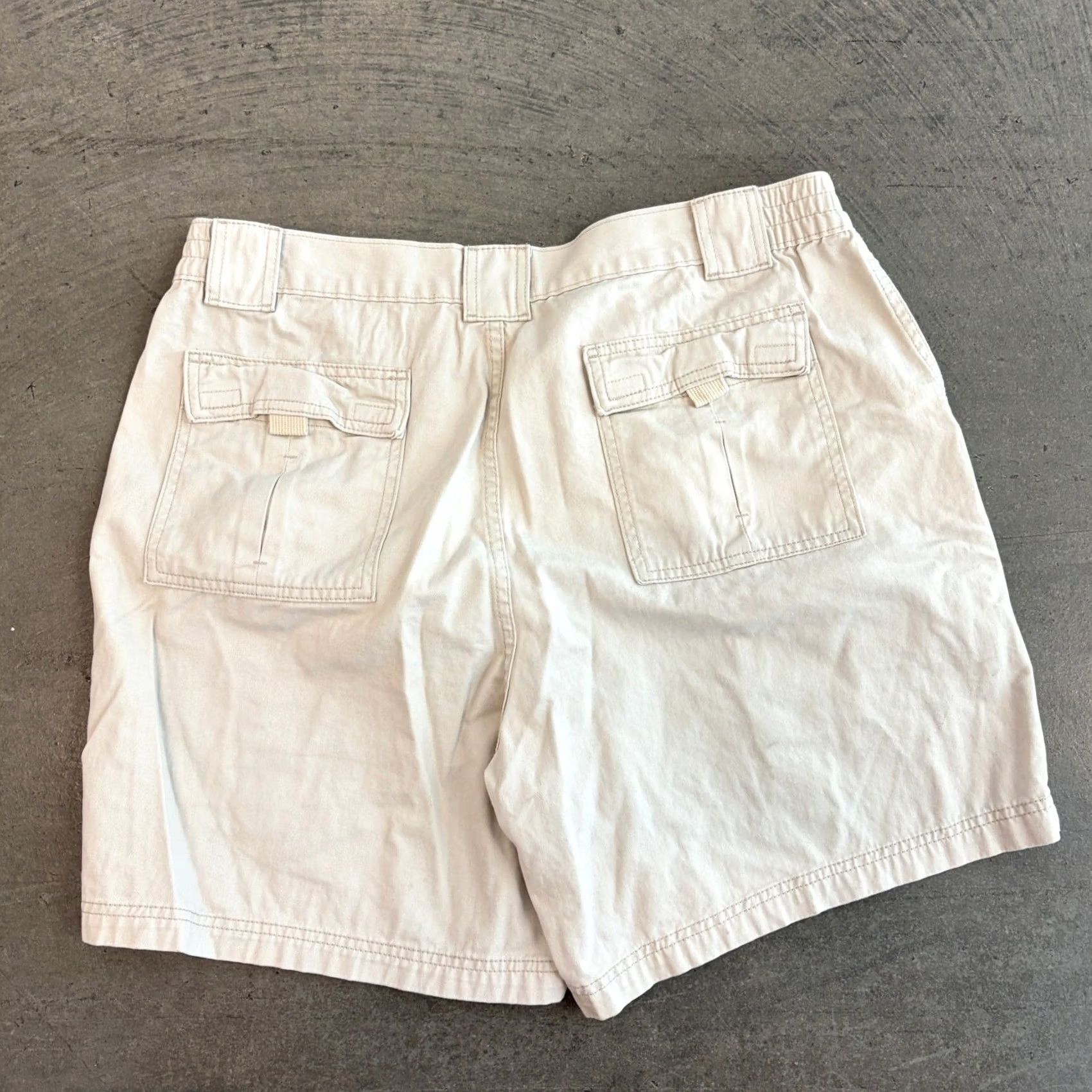 Vintage VINTAGE Nature Granola White Cargo Men Shorts St Johns Bay 38 M Regular XS? Size US 31 - 2 Thumbnail