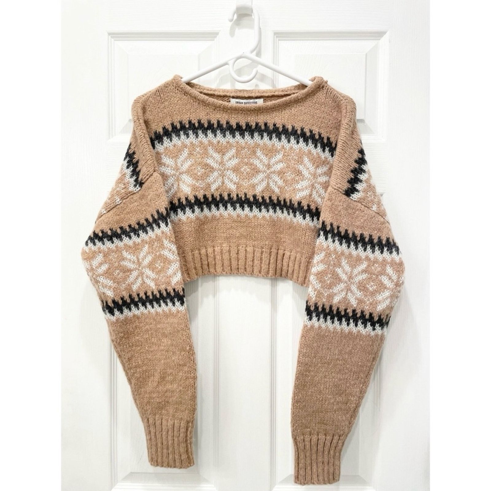 Urban Outfitters Urban Outfitters Cropped Fair Isle Sweater M Size M / US 6-8 / IT 42-44 - 1 Thumbnail