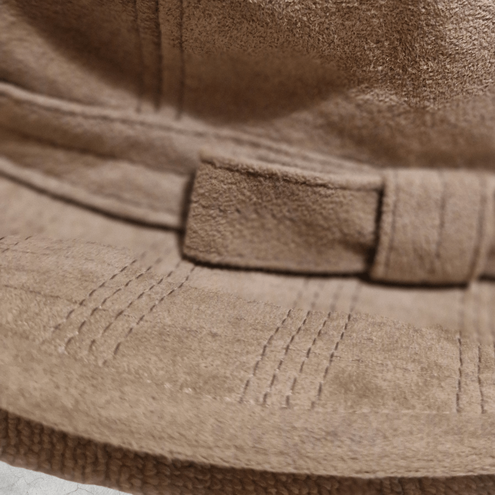 Vintage Beige Fedora Hat - Alcantara Milano Italy - 60's Size ONE SIZE - 5 Thumbnail