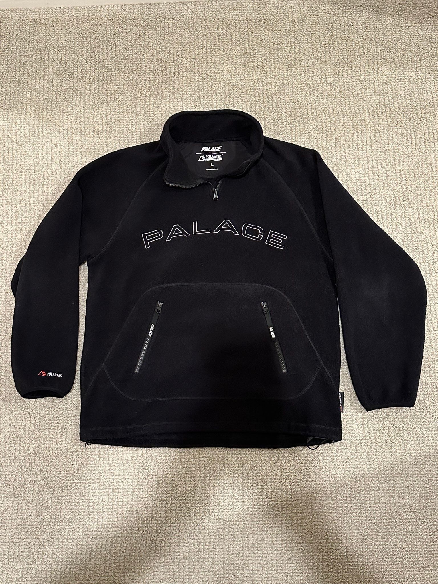 Palace polartec double zip たゆ funnel