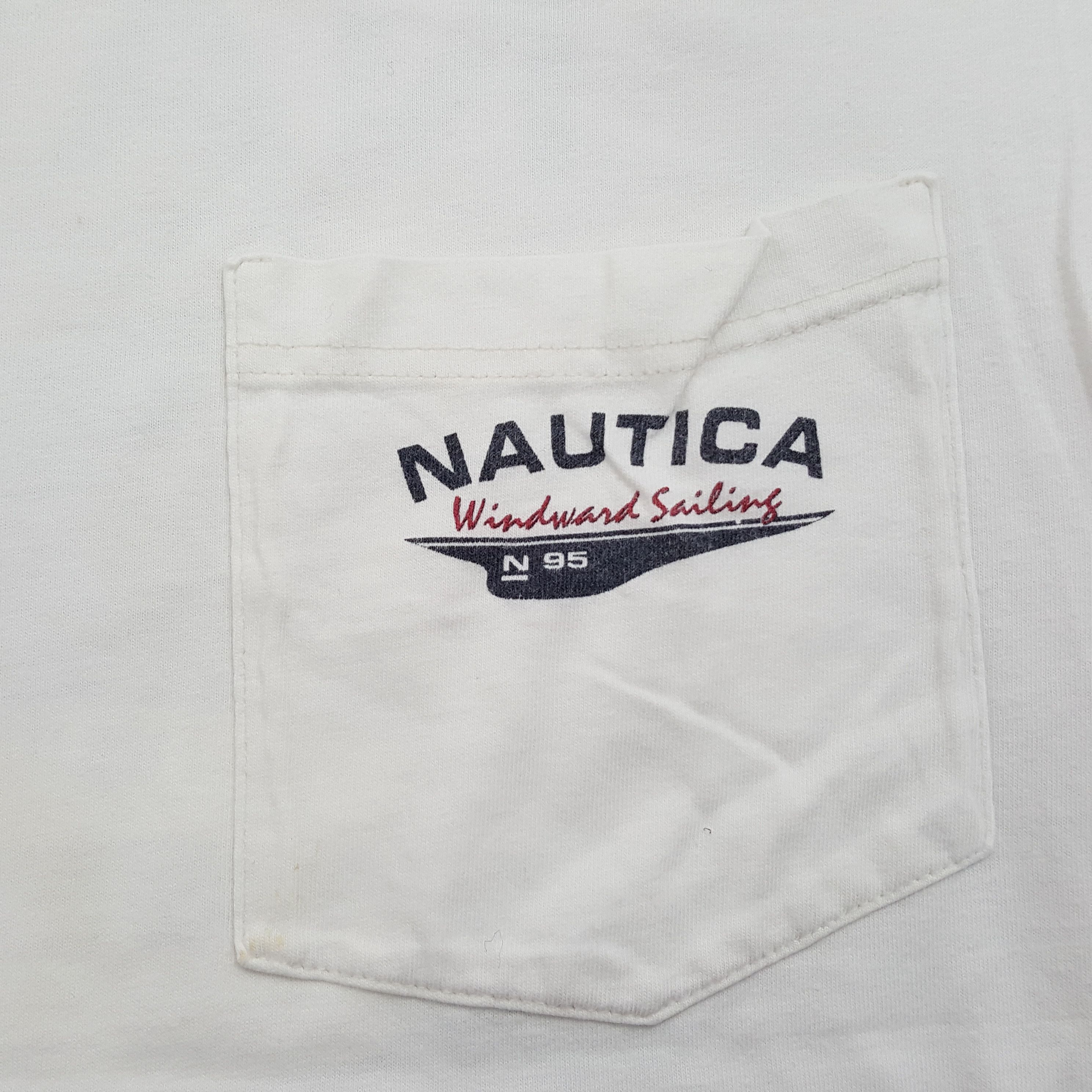 Nautica × Vintage Nautica Surfing Design Style Tshirt Size US L / EU 52-54 / 3 - 5 Thumbnail