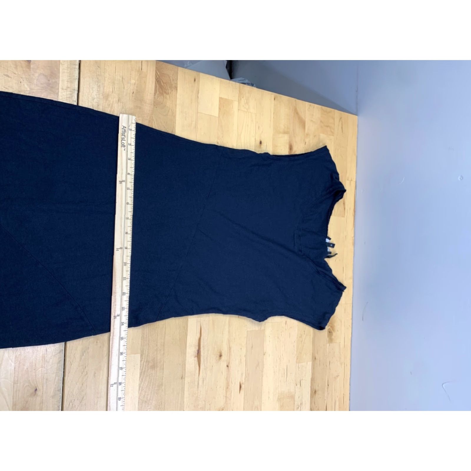 Theory Theory Seamed Maxi Tee Dress Jersey Womens Petite Blue Sleeveless Casual P Sized 12223 Size S / US 4 / IT 40 - 7 Thumbnail