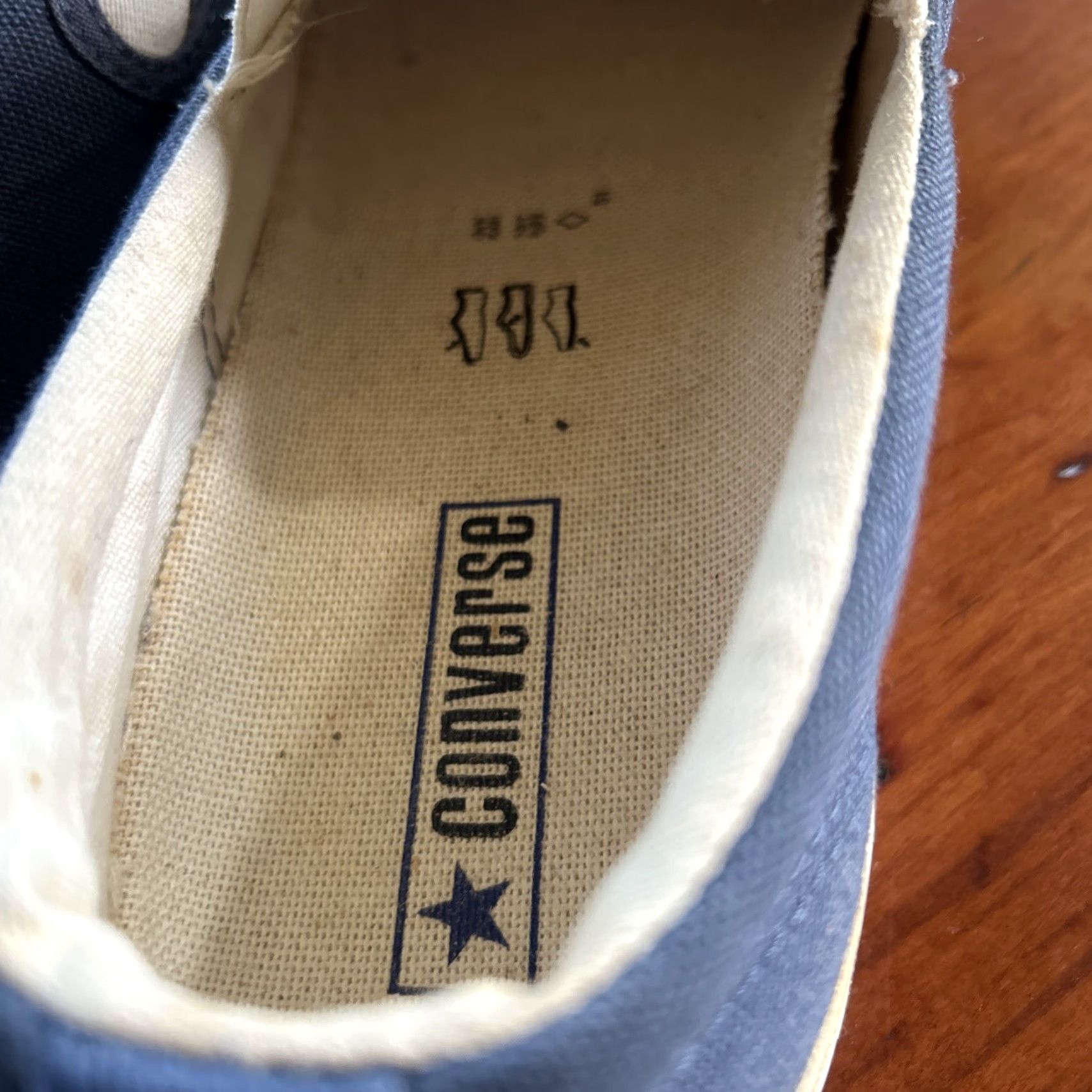 Converse VINTAGE Converse Chuck 70 Navy Blue Slip On Low Top Womens US 7 Canvas Sneaker Size M / US 6-8 / IT 42-44 - 2 Thumbnail