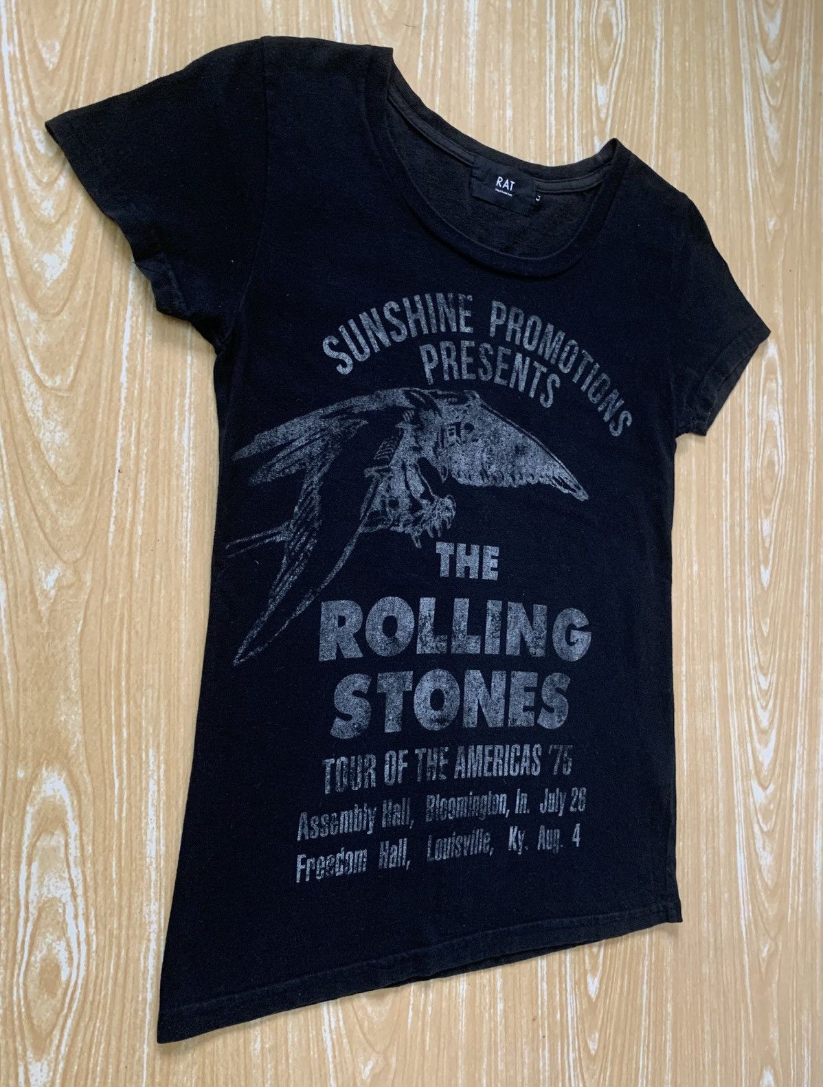 Band Tees × Bravado × The Rolling Stones Sunshine Promotions Presents The Rolling Stone Tour ‘76 Tee Size S / US 4 / IT 40 - 3 Thumbnail