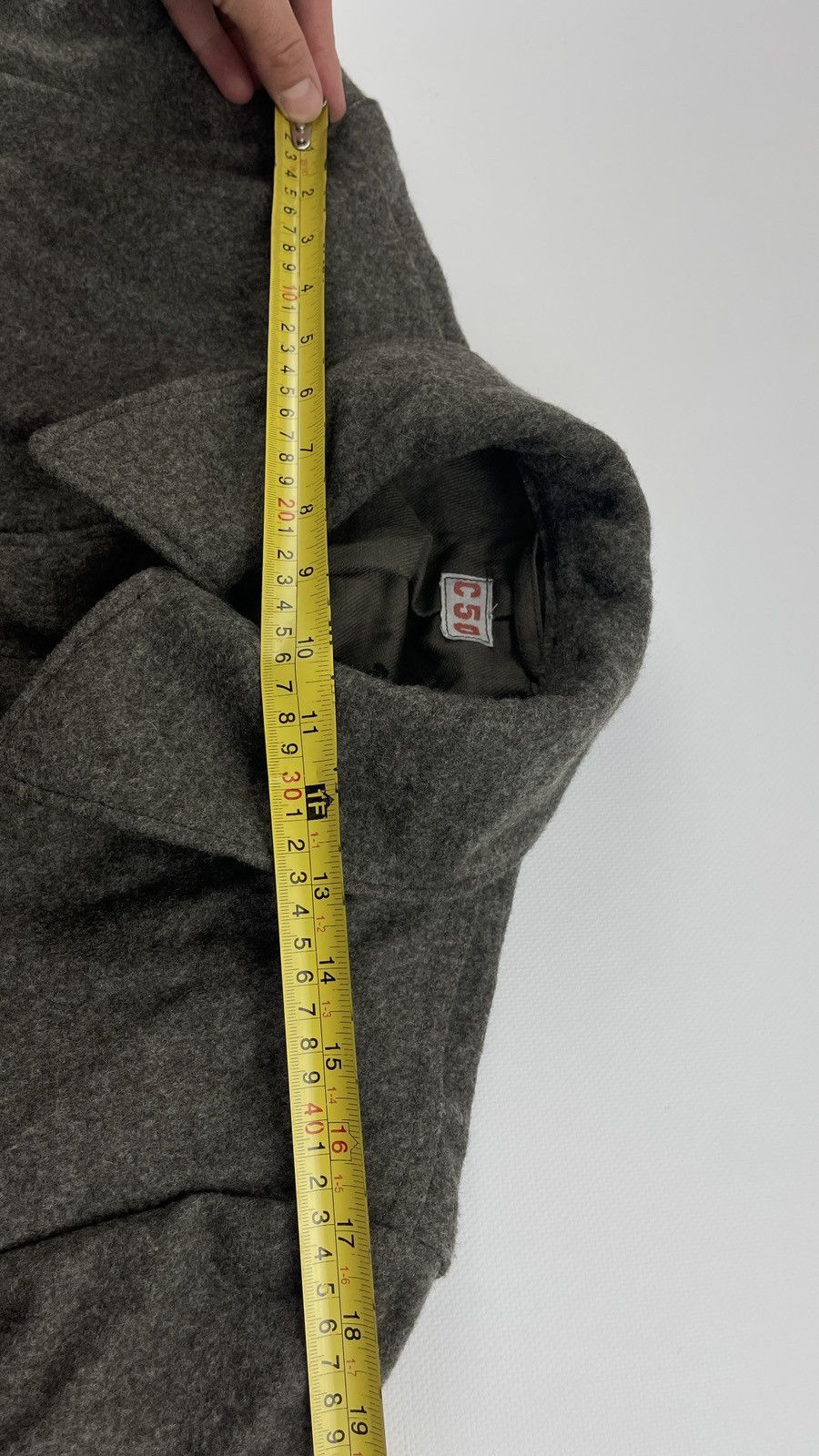Vintage Vtg 1978 Swedish Military Khaki Suit Coat Pants Size 42R - 14 Thumbnail
