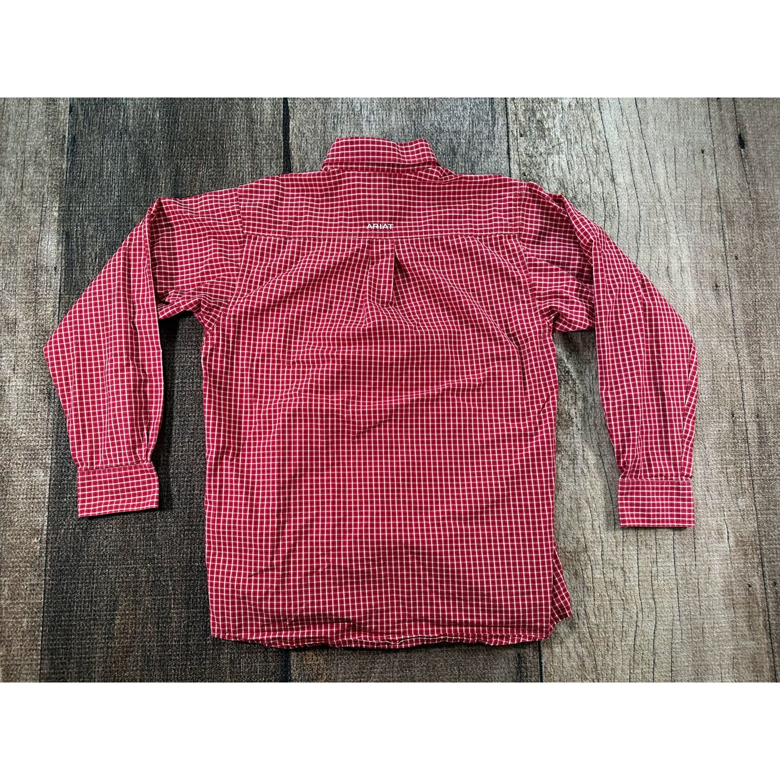 Ariat Ariat Red Black White Pro Series Button Down Shirt Sm Rodeo Size US S / EU 44-46 / 1 - 7 Thumbnail