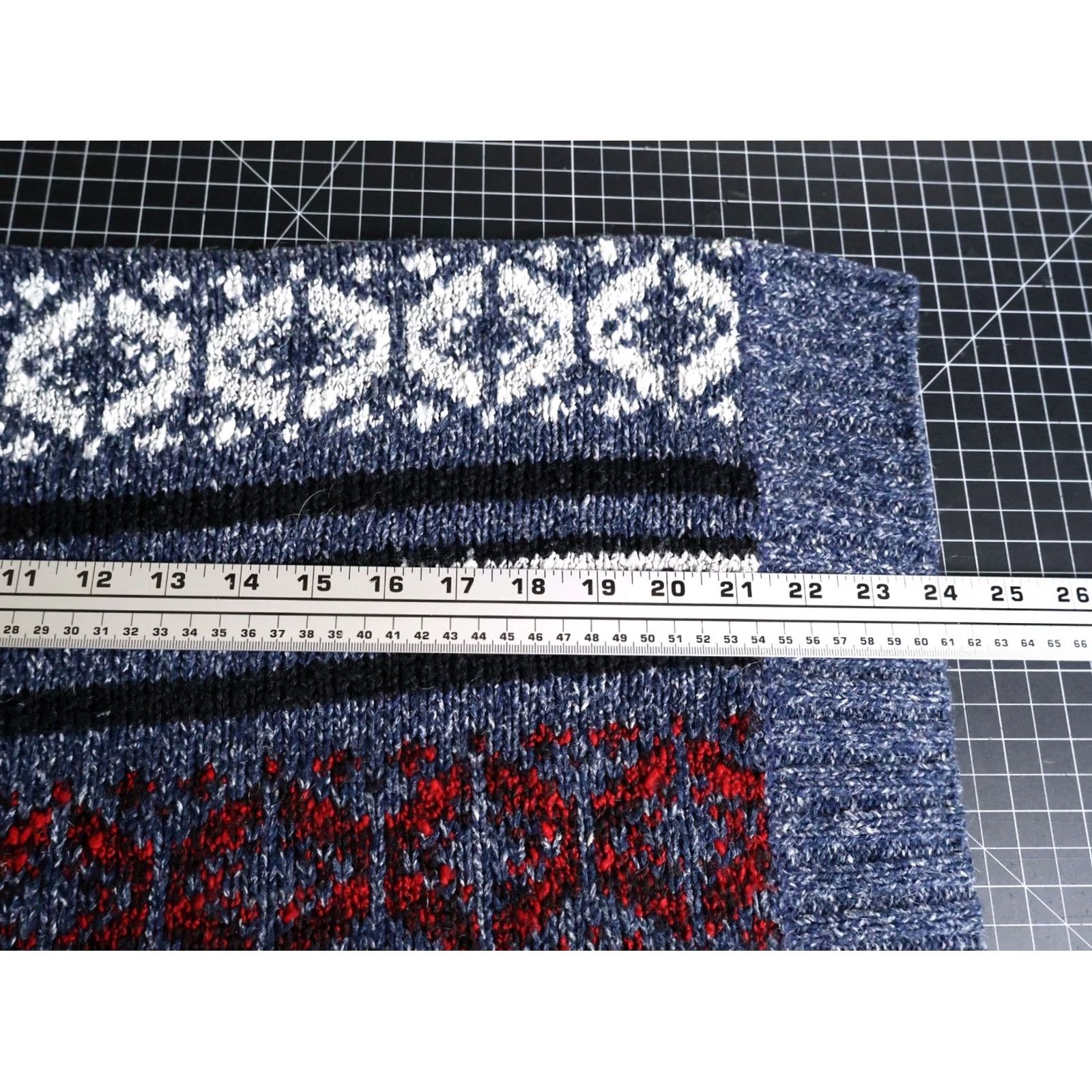 Vintage VINTAGE Expressions Sweater Men's Medium Blue Geometric Snowflake Pattern Knit 90s Size US M / EU 48-50 / 2 - 6 Thumbnail