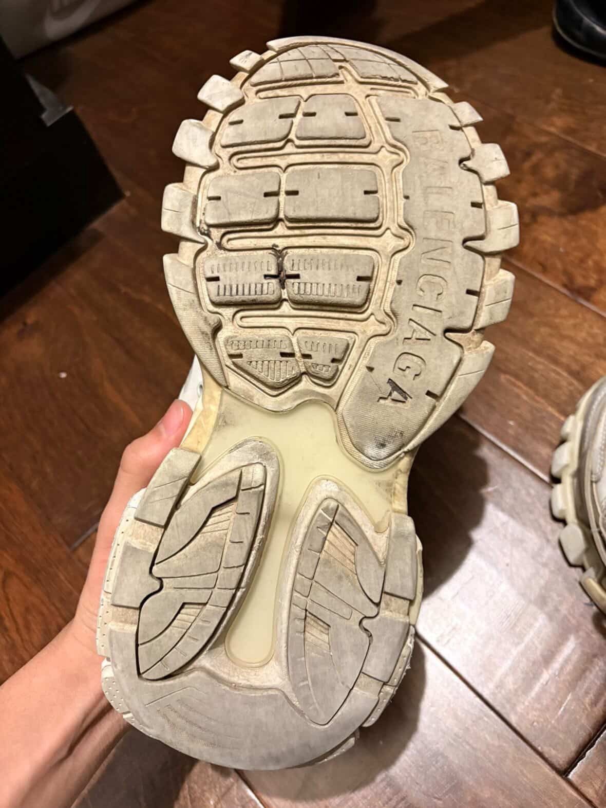 Balenciaga White Balenciaga Track Runners Size US 8 / EU 41 - 4 Thumbnail