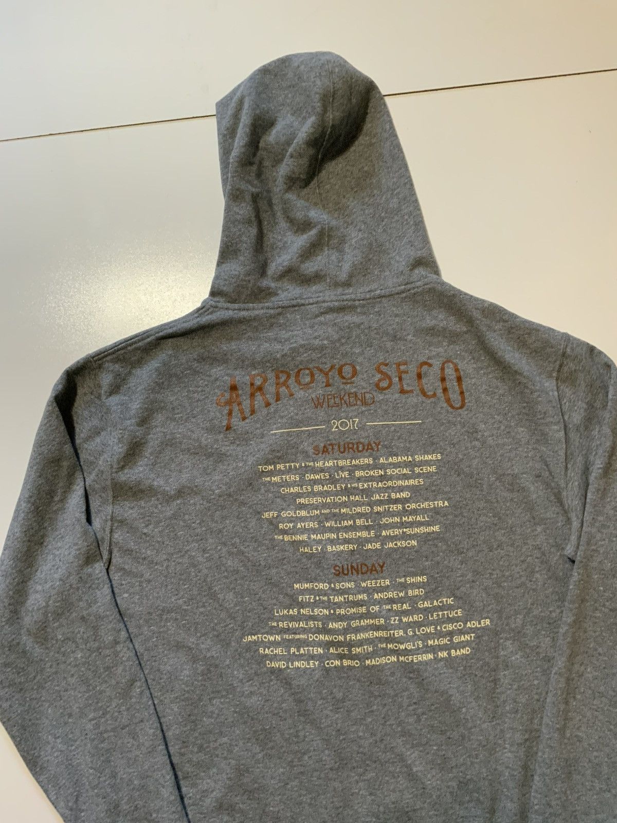 Band Tees Arroyo Seco Weekend Festival Tom Petty Weezer Band Hoodie Size US M / EU 48-50 / 2 - 5 Thumbnail