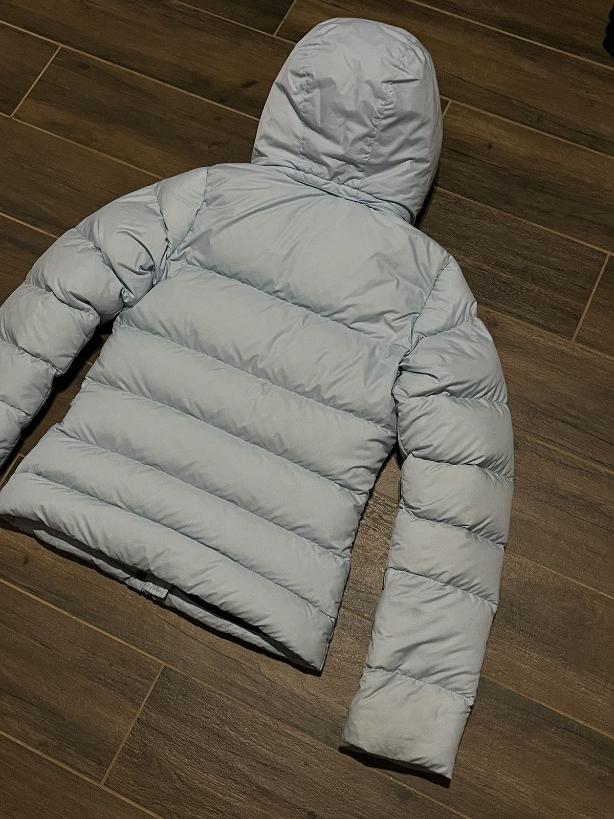 Nike × Vintage VINTAGE NIKE GORPCORE 00s BABY BLUE DOWN PUFFER JACKET Size XS / US 0-2 / IT 36-38 - 7 Thumbnail
