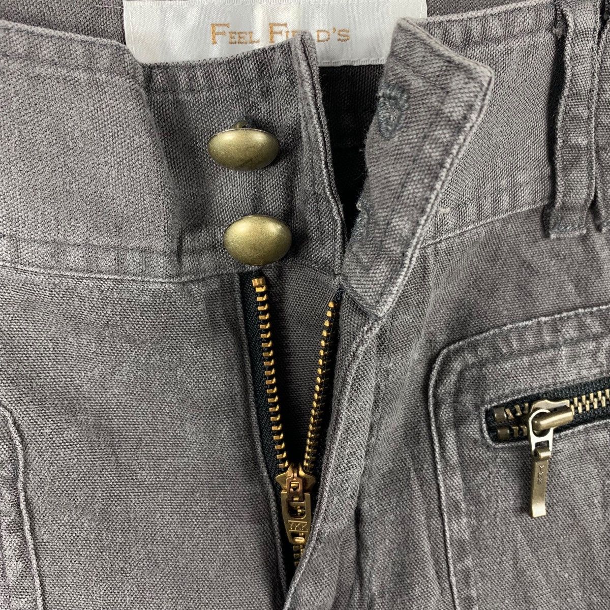 Designer × Japanese Brand FEEL FIELDS Multipocket cargo parachute pants Size US 27 - 14 Thumbnail