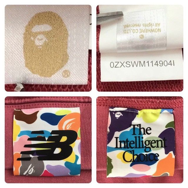 Bape × New Balance BAPE × New Balance multi camo pullover hoodie a bathing ape Size US S / EU 44-46 / 1 - 10 Thumbnail