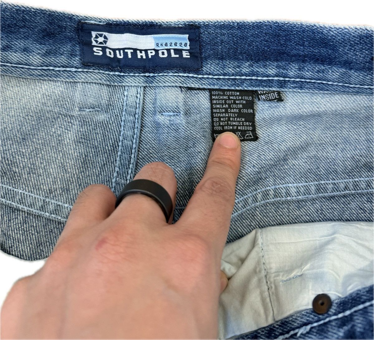 Southpole Baggy Spelled Out Southpole Jeans Size US 40 / EU 56 - 9 Thumbnail