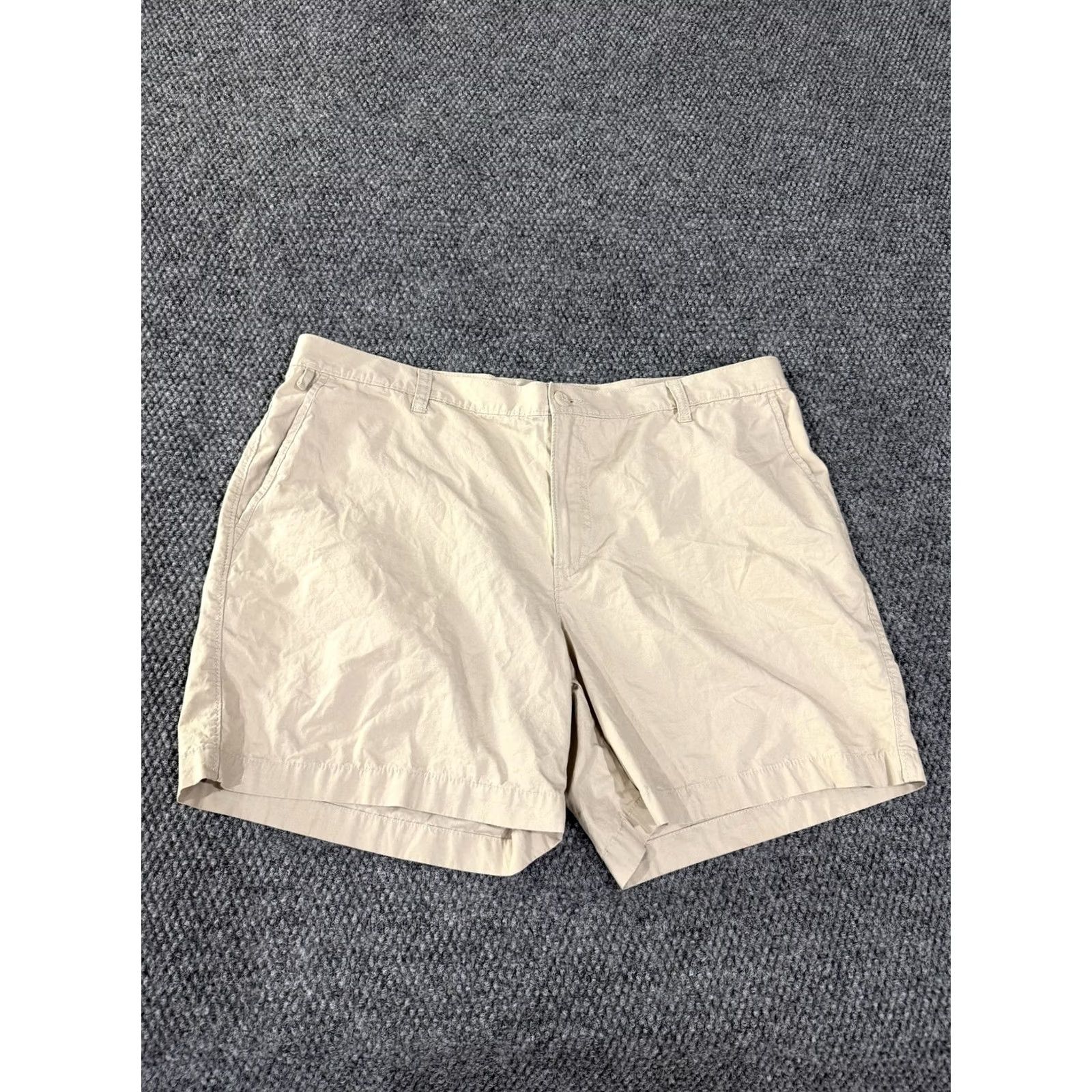Vintage Columbia Mens PFG Shorts 38 Beige Canvas Chino 7 Inch Fishing Casual Cotton Shirt? Size US 38 / EU 54 - 2 Thumbnail