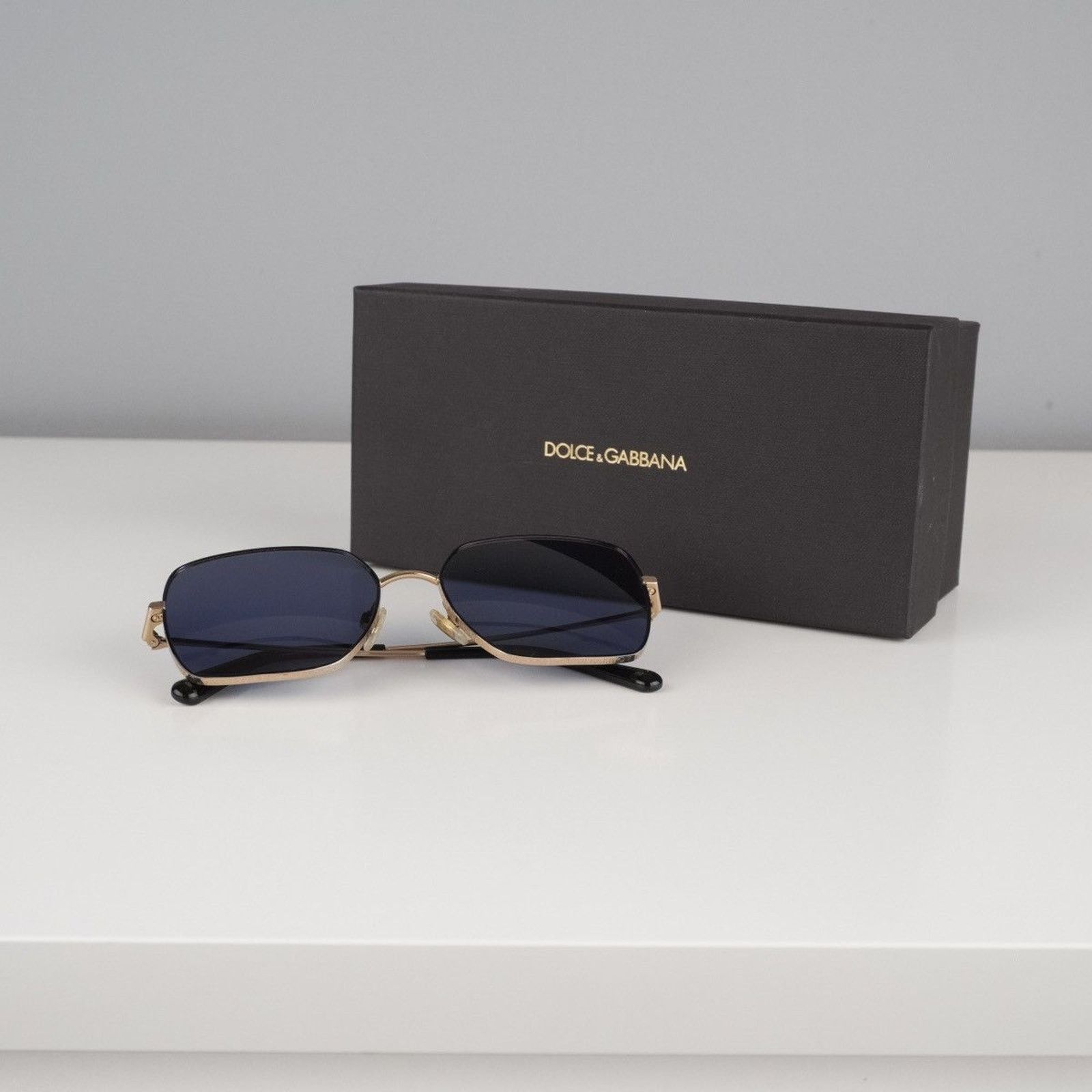 Dolce & Gabbana Dolce gabbana gold monogram dg logo sunglasses Size ONE SIZE - 10 Thumbnail