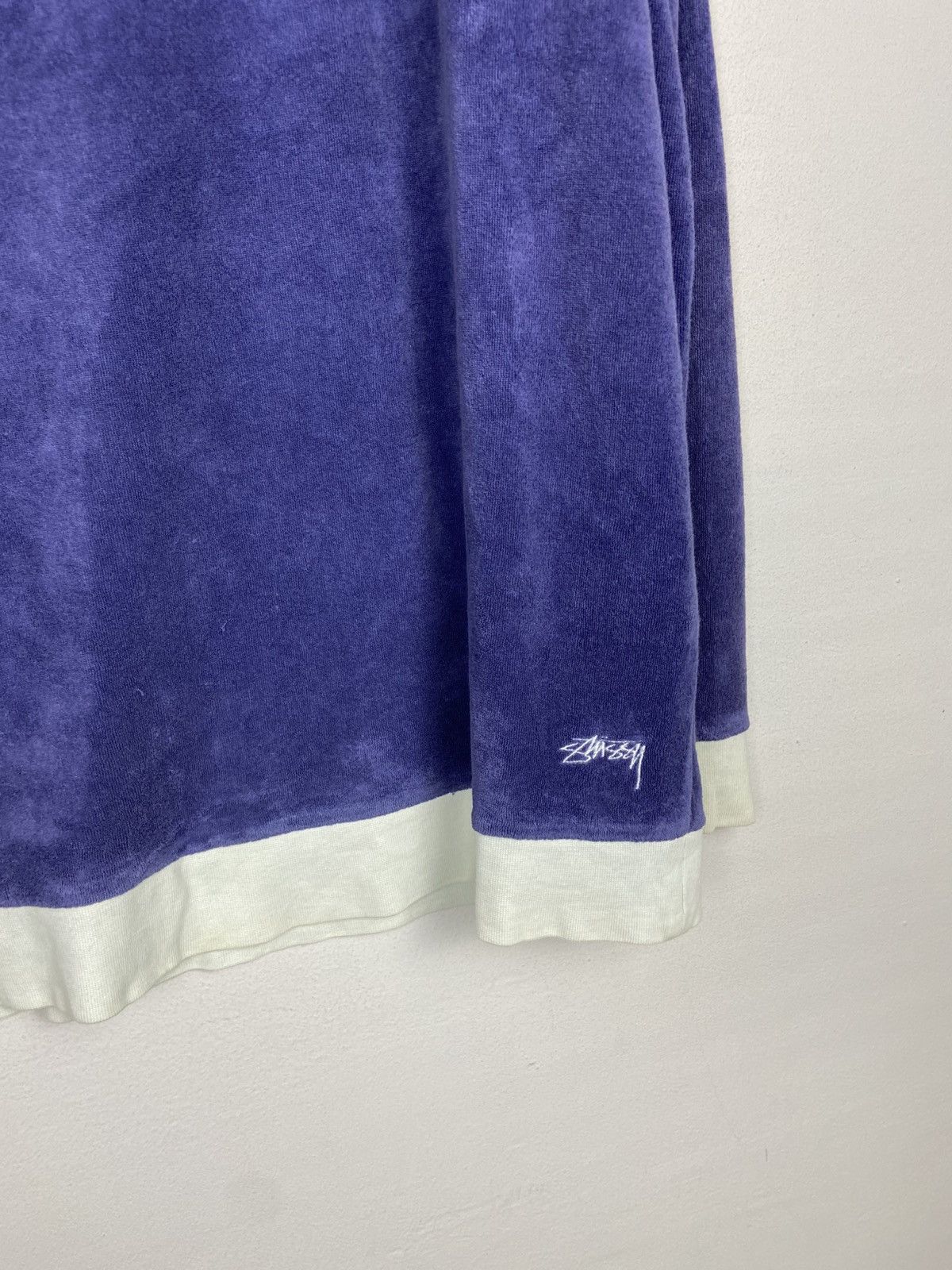 Stussy Stussy skateboard Velvet Sweatshirt Size US XL / EU 56 / 4 - 3 Thumbnail