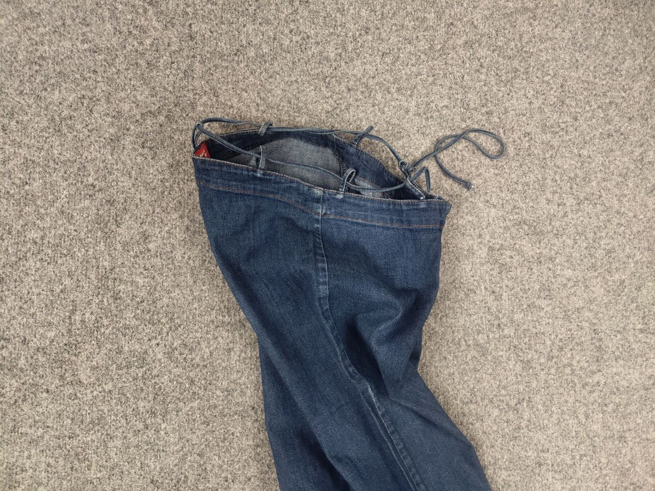 Miss Sixty Vintage Y2K Miss Sixty Low Bootcut drawstring Denim Jeans Size 28" / US 6 / IT 42 - 13 Thumbnail