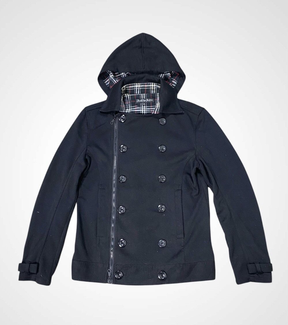 In The Attic A12 🇯🇵 Rare - In The Attic Punk Gothic Hoodie Jacket Size US M / EU 48-50 / 2 - 4 Thumbnail