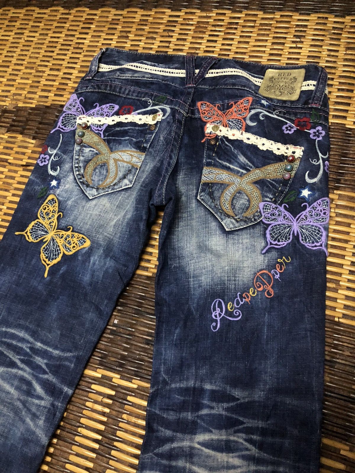 Designer × Hysteric Glamour × Japanese Brand Vintage Red Pepper Jeans Japanese Brand Size 31" - 1 Thumbnail