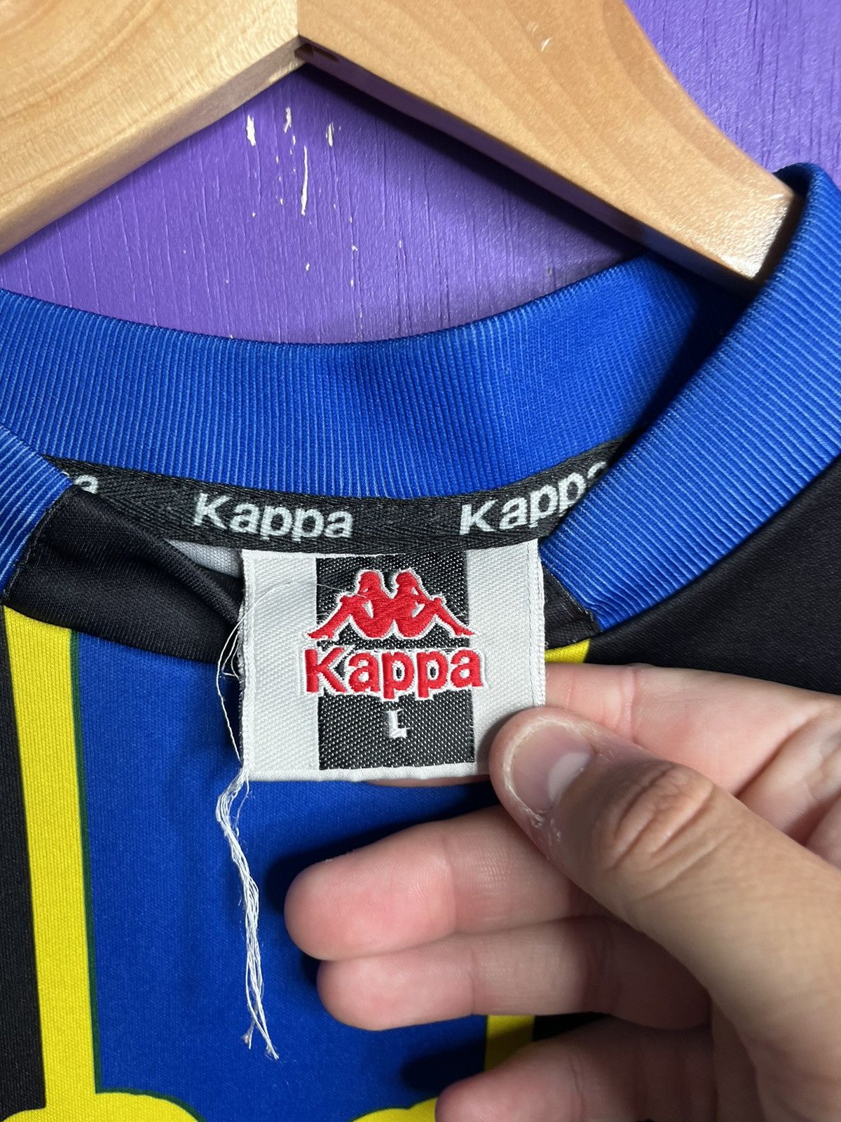 Kappa × Vintage Vintage 90s Kappa logo goalie jersey Size US L / EU 52-54 / 3 - 4 Thumbnail