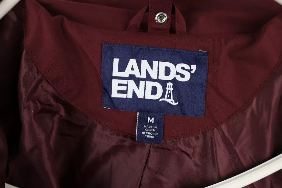 Lands' End × Vintage New Lands End 3 In 1 System Hooded Jacket Puffer Vest Red Size M / US 6-8 / IT 42-44 - 13 Thumbnail