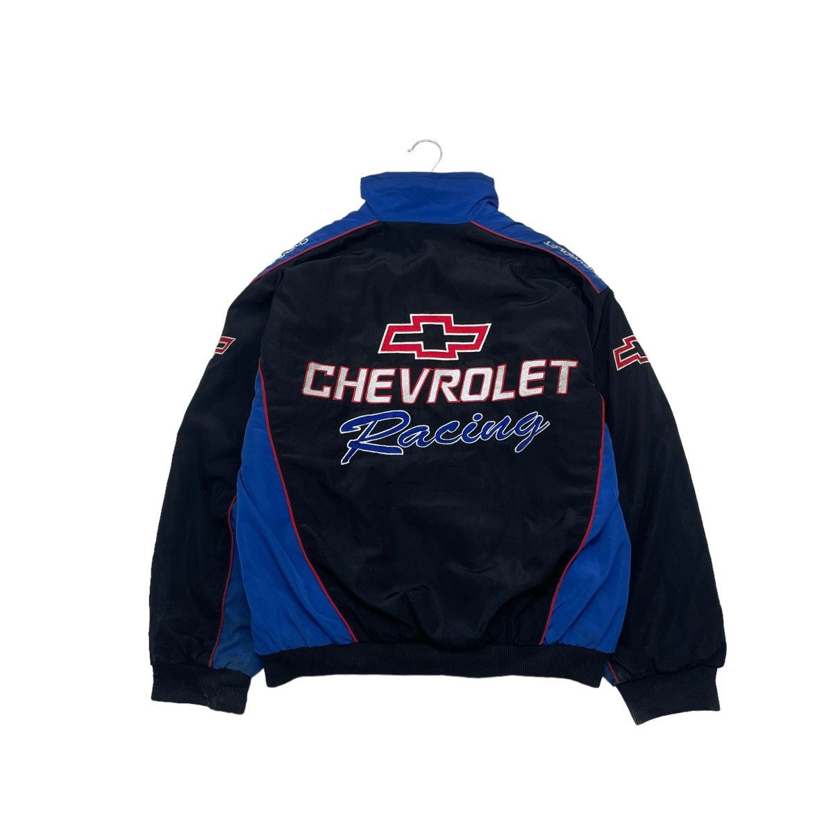 image of Nascar x Racing Vintage Chevrolet Racing Jacket in Black, Men's (Size Large)