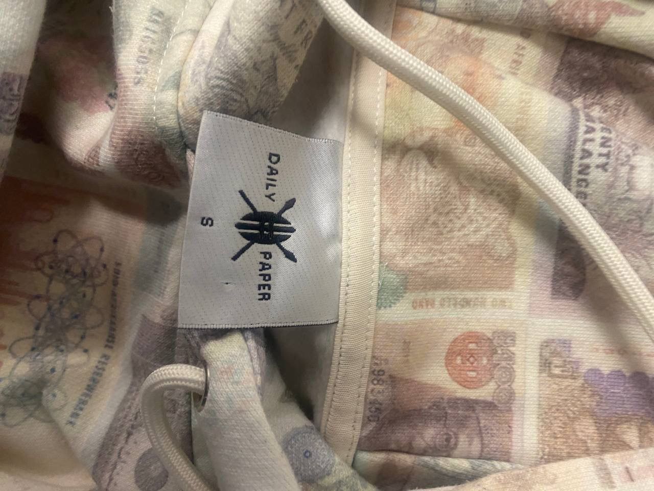 Daily Paper Daily paper moneyprint hoodie Size US S / EU 44-46 / 1 - 3 Thumbnail