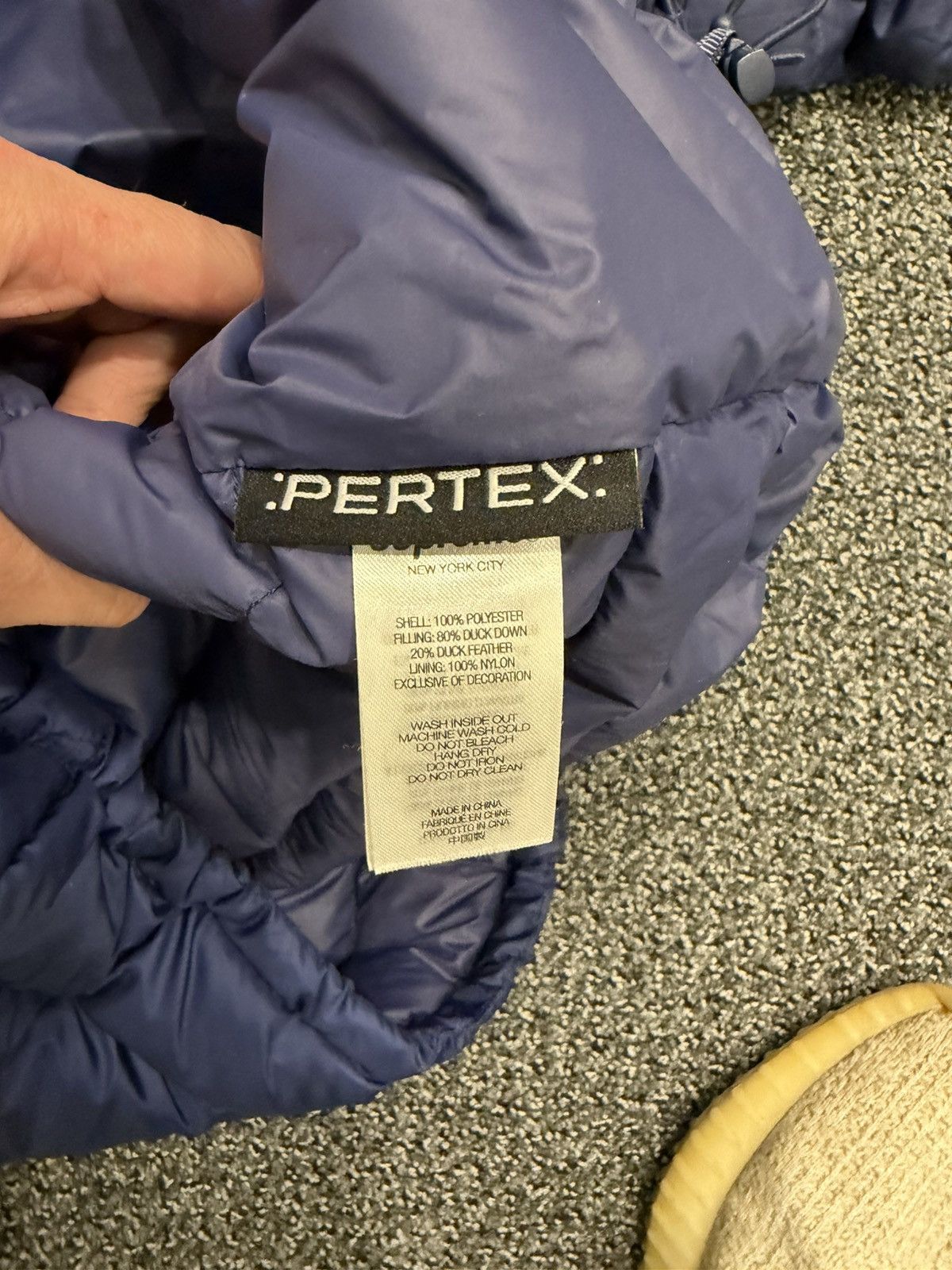 Supreme Supreme Micro Down Half Zip Hooded Pullover (FW24) Size US XL / EU 56 / 4 - 4 Thumbnail