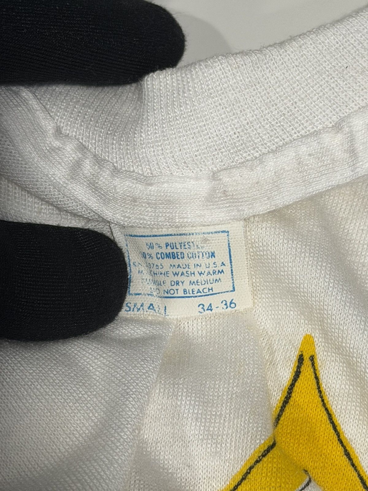 Vintage 1983 Vintage German Americans Single Stitch Soft Thin Tee S Size US S / EU 44-46 / 1 - 9 Thumbnail