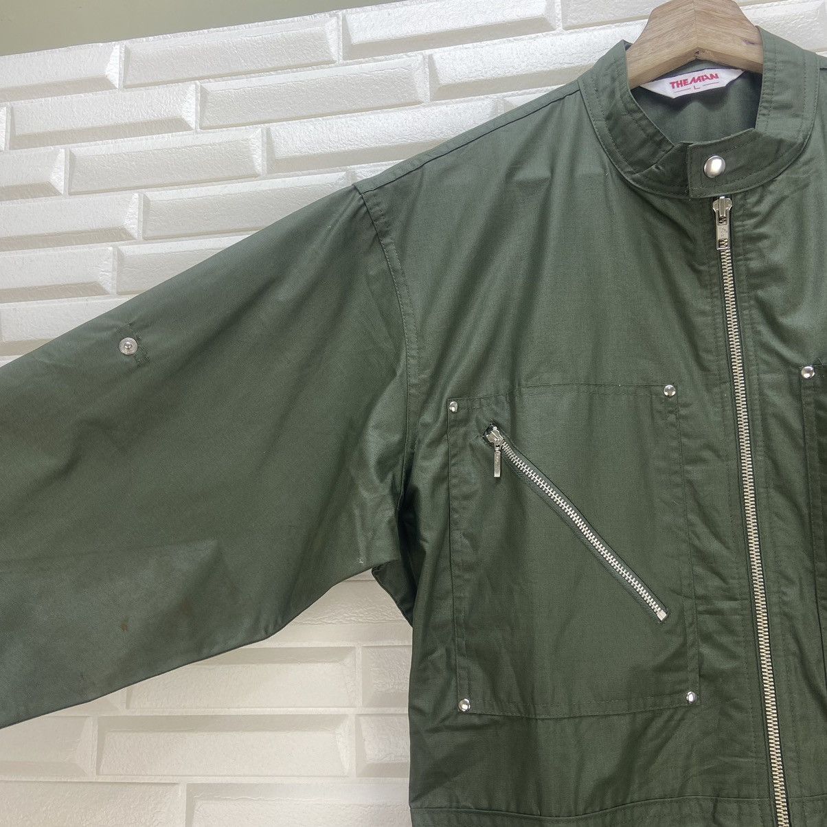 Japanese Brand The Man Punk Style Street Fashion Stylish Coveralls Size US 31 - 8 Thumbnail