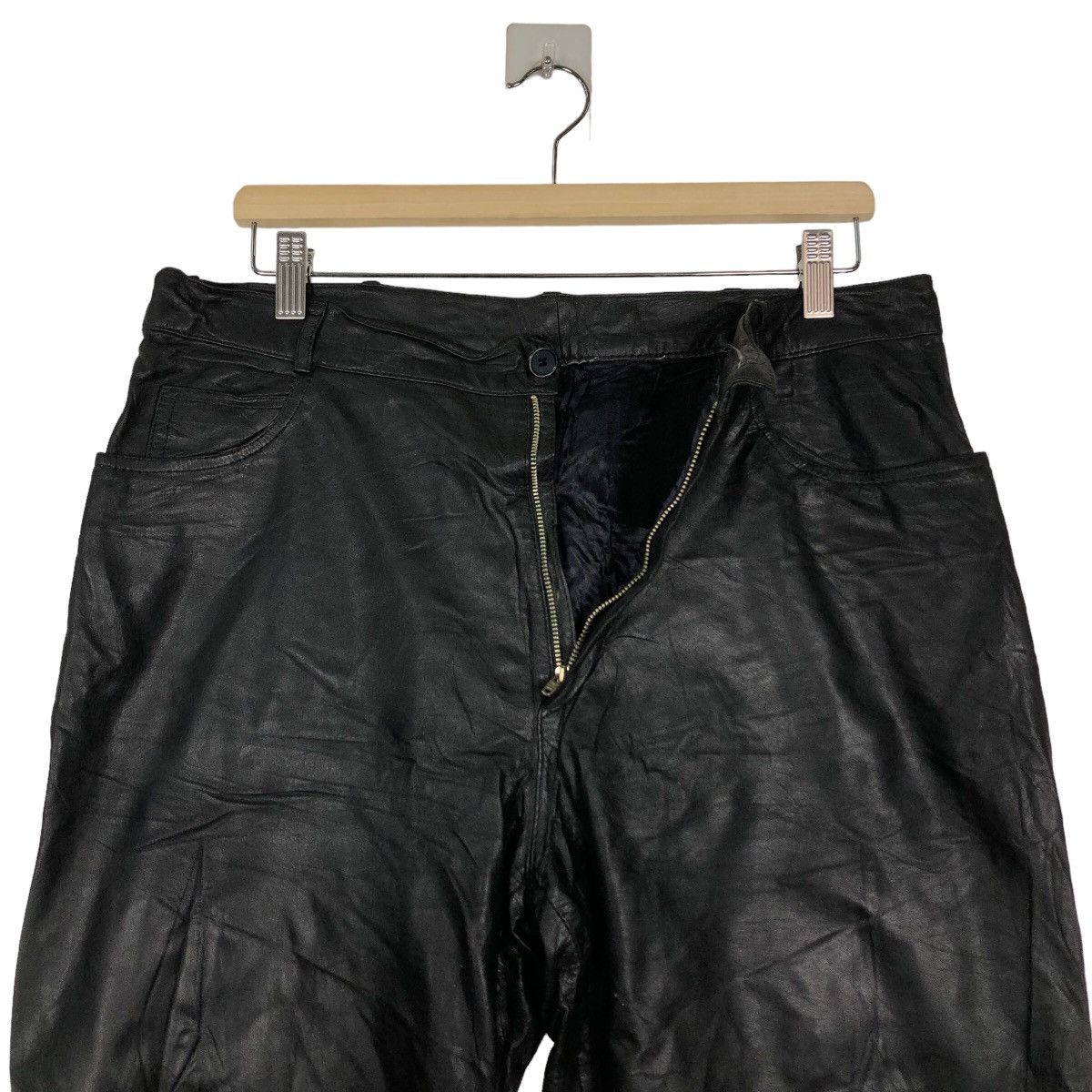 Issey Miyake 🔥90’s Riot Genuine Leather Pants C&A Issey Miyake Japan Size US 34 / EU 50 - 9 Thumbnail