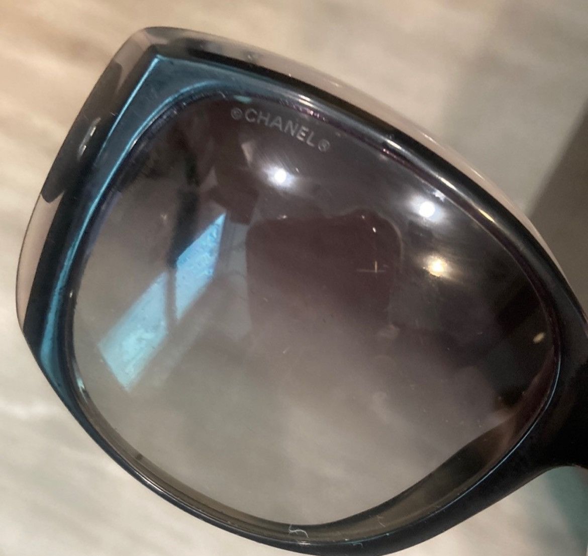 Chanel Authentic CHANEL 5183 501/3C Sunglasses Black/PearlCC Size ONE SIZE - 12 Thumbnail