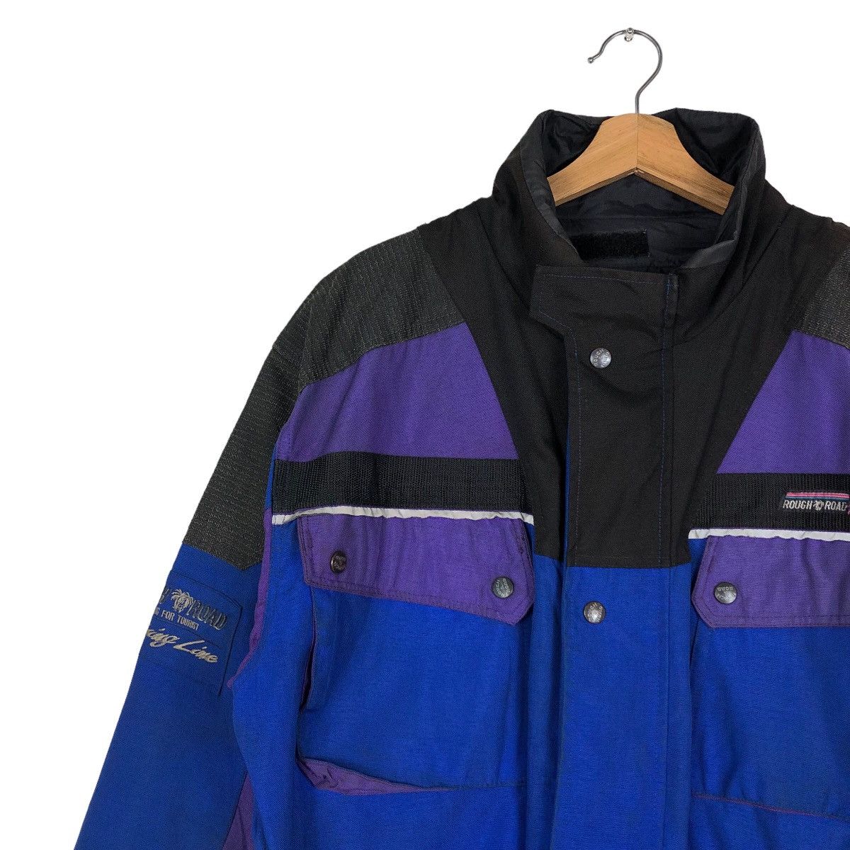 Japanese Brand 🔥Vintage Hunting Survival Jacket Rough & Road Multi Pocket Size US L / EU 52-54 / 3 - 7 Thumbnail