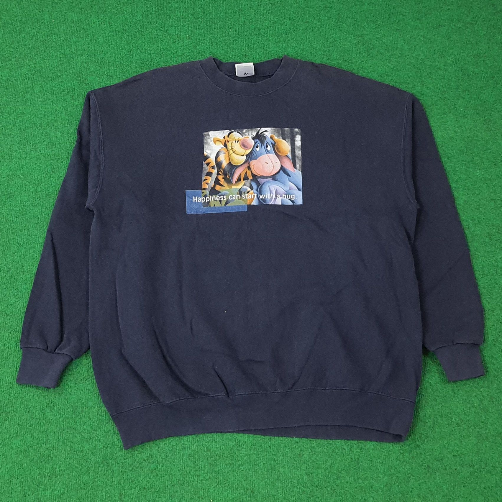 Disney Vintage Disney Tigger and Eeyore Sweatshirt C262N3 Size US XL / EU 56 / 4 - 1 Thumbnail