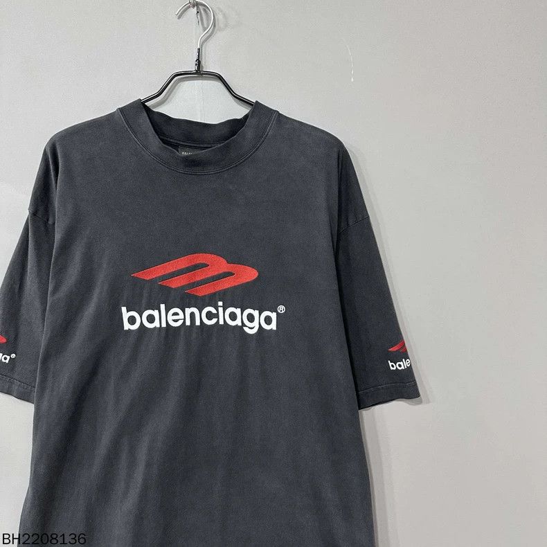 Balenciaga Balenciaga 3B Embroidered Logo Short Sleeve Size US M / EU 48-50 / 2 - 4 Thumbnail