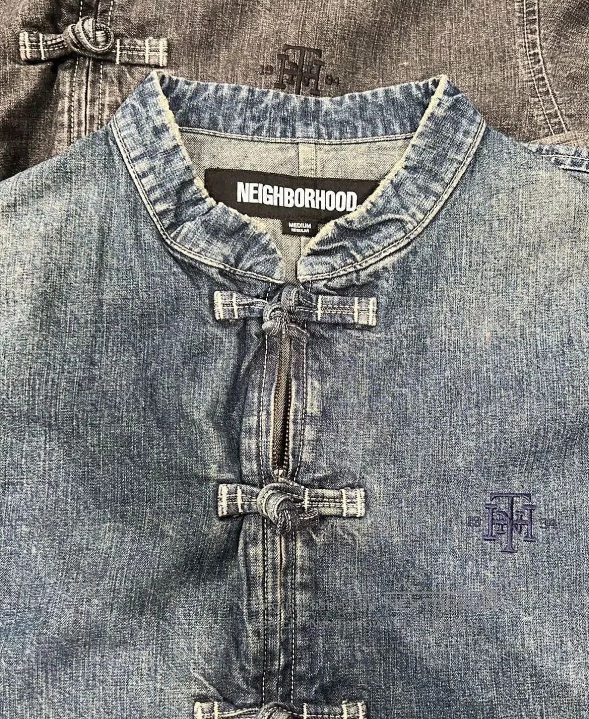 Neighborhood neighborhood washed denim jacket with pockets. Size US M / EU 48-50 / 2 - 3 Thumbnail